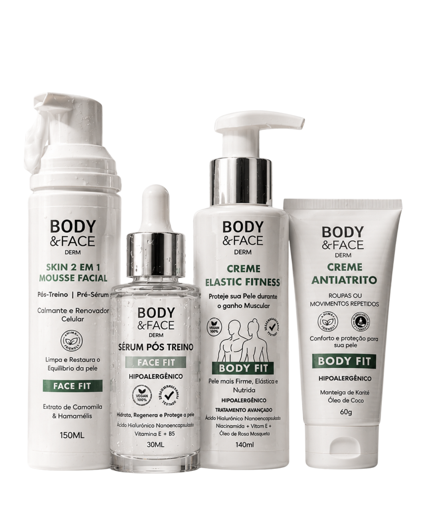Produtos Body&FaceDerm