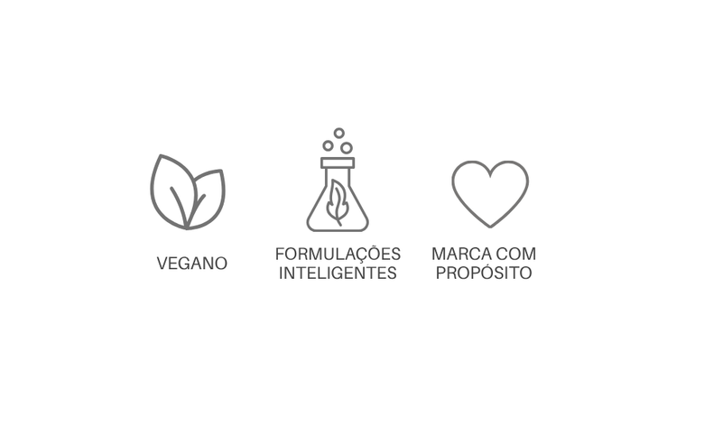 selos vegano, dermatologicamente testado e hipoalergênico